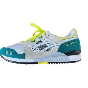 Asics Gel Lyte III OG in citrus and teal
